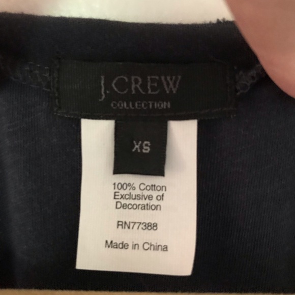 J.Crew Sequin Tank Top (Navy) - Picture 3 of 3